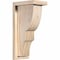 Ekena Millwork Ridgewood Smooth Corbel w/Backplate, Douglas Fir, 5 1/2"W x 8"D x 16"H COR06X08X16RID01SDF - alternate 1